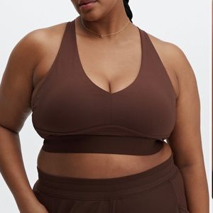 Fabletics All Day Everyday Brown Bra- 3X NWT